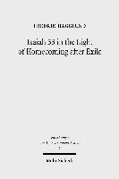 Isaiah 53 in the Light of Homecoming after Exile 1