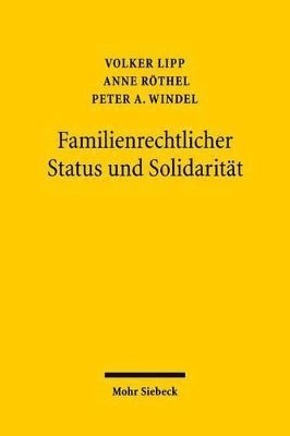 bokomslag Familienrechtlicher Status und Solidaritt