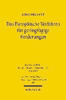 Arno Brokamp - Das Europäische Verfahren für geringfügige Forderungen, Häftad