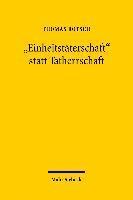 &quot;Einheitstterschaft&quot; statt Tatherrschaft 1