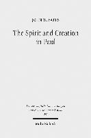 bokomslag The Spirit and Creation in Paul