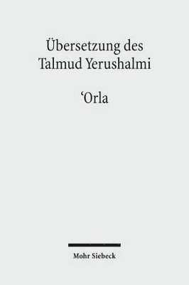 bokomslag bersetzung des Talmud Yerushalmi