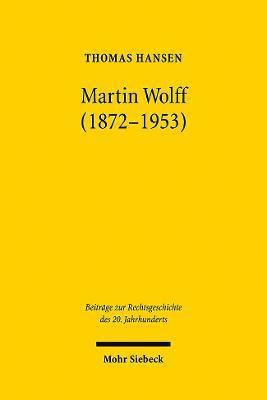 Martin Wolff (1872-1953) 1