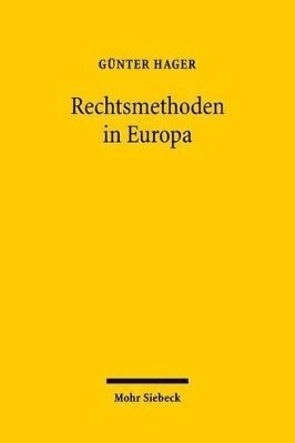 bokomslag Rechtsmethoden in Europa