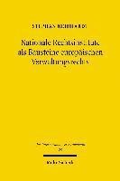 Stephan Neidhardt - Nationale Rechtsinstitute als Bausteine europäischen Verwaltungsrechts, Häftad