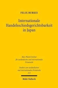 bokomslag Internationale Handelsschiedsgerichtsbarkeit in Japan