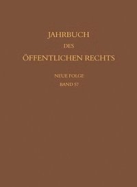 bokomslag Jahrbuch des ffentlichen Rechts der Gegenwart. Neue Folge