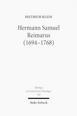 bokomslag Hermann Samuel Reimarus (1694-1768)