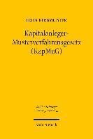 bokomslag Kapitalanleger - Musterverfahrensgesetz (KapMuG)