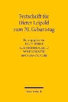bokomslag Festschrift fr Dieter Leipold zum 70. Geburtstag