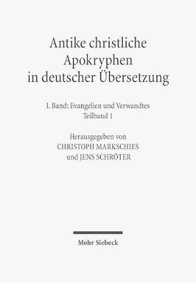 bokomslag Antike christliche Apokryphen in deutscher bersetzung