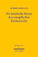 bokomslag Die juristische Person des evangelischen Kirchenrechts