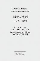 bokomslag Briefwechsel 1875 - 1889