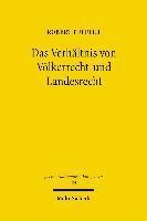 Das Verhltnis von Vlkerrecht und Landesrecht 1