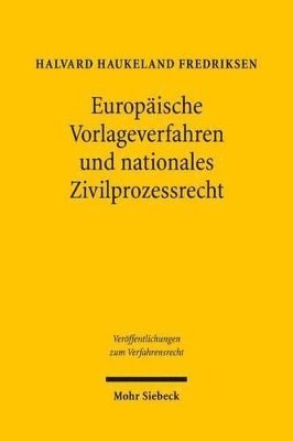 bokomslag Europische Vorlageverfahren und nationales Zivilprozessrecht