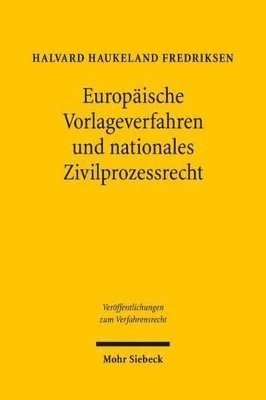 bokomslag Europische Vorlageverfahren und nationales Zivilprozessrecht