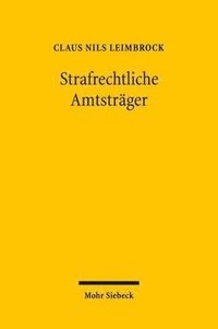 bokomslag Strafrechtliche Amtstrger