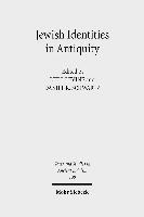 Jewish Identities in Antiquity 1