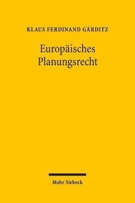 bokomslag Europisches Planungsrecht