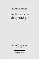 bokomslag Das Tetragramm als Sprachfigur