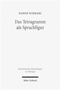 bokomslag Das Tetragramm als Sprachfigur