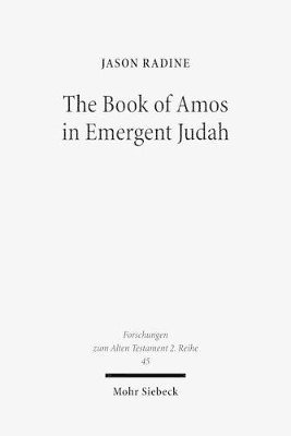 bokomslag Book of Amos in Emergent Judah
