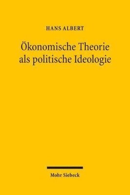bokomslag konomische Theorie als politische Ideologie