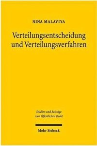 bokomslag Verteilungsentscheidungen und Verteilungsverfahren