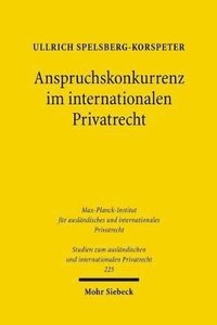 bokomslag Anspruchskonkurrenz im internationalen Privatrecht