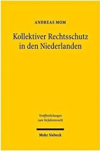 bokomslag Kollektiver Rechtsschutz in den Niederlanden