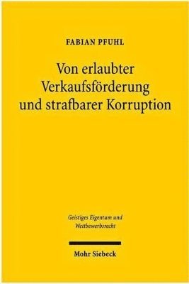 bokomslag Von erlaubter Verkaufsfrderung und strafbarer Korruption