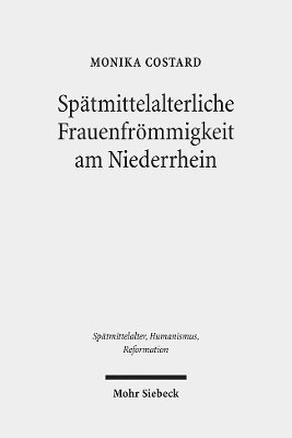 bokomslag Sptmittelalterliche Frauenfrmmigkeit am Niederrhein