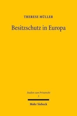 bokomslag Besitzschutz in Europa