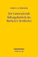 bokomslag Der transnationale Geltungsbereich des deutschen Strafrechts