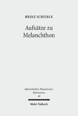 Aufstze zu Melanchthon 1