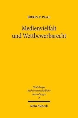 bokomslag Medienvielfalt und Wettbewerbsrecht