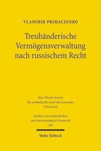 bokomslag Treuhnderische Vermgensverwaltung nach russischem Recht