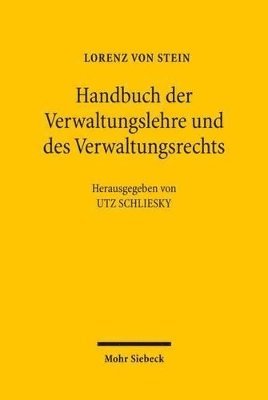 bokomslag Handbuch der Verwaltungslehre und des Verwaltungsrechts