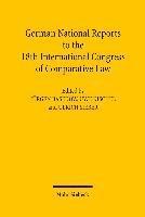 Jürgen Basedow, Uwe Kischel, Ulrich Sieber, Jurgen Basedow - German National Reports to the 18th International Congress of Comparative Law, Inbunden
