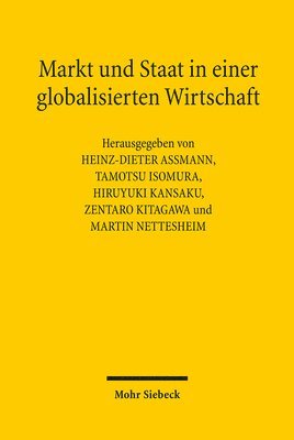 bokomslag Markt und Staat in einer globalisierten Wirtschaft