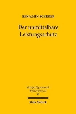 bokomslag Der unmittelbare Leistungsschutz