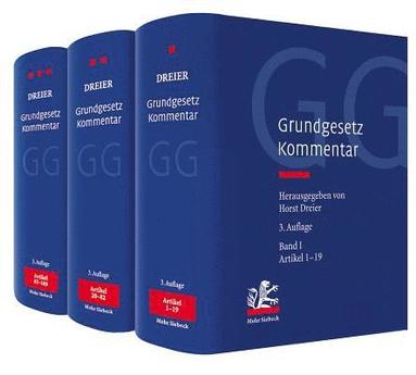 Horst Dreier - Grundgesetz-Kommentar: Bande 1-3, Inbunden