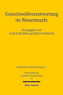 Gemeinwohlverantwortung im Binnenmarkt