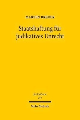 bokomslag Staatshaftung fr judikatives Unrecht