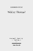bokomslag Welcher Thomas?