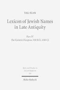 Lexicon of Jewish Names in Late Antiquity 1