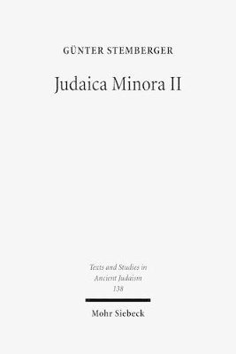 bokomslag Judaica Minora