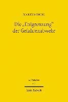 bokomslag Die &quot;Entgrenzung&quot; der Gefahrenabwehr