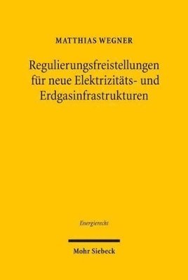 Matthias Wegner - Regulierungsfreistellungen für neue Elektrizitäts- und Erdgasinfrastrukturen, Häftad