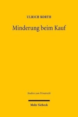 bokomslag Minderung beim Kauf